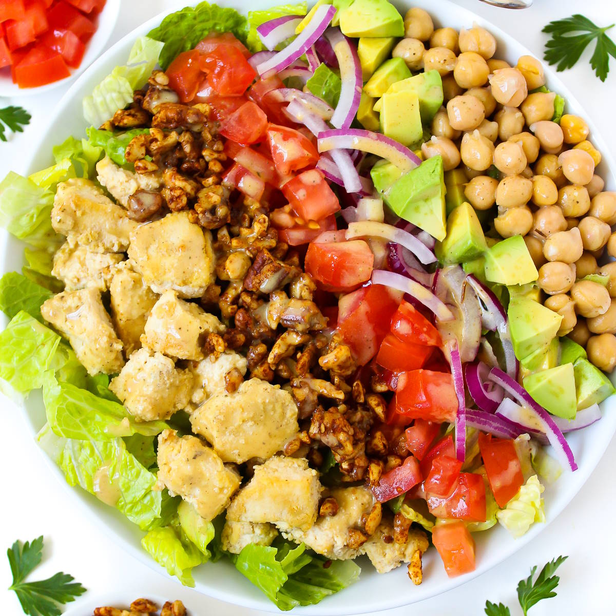 Hearty & High-Protein: The Ultimate Vegetarian Cobb Salad Meal